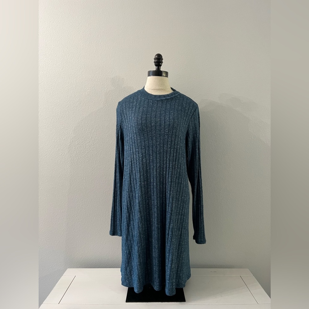 Blue Sweater Dress XL